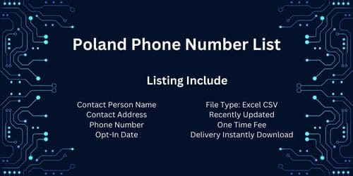 Poland Phone Number List