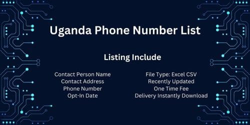Uganda Phone Number List